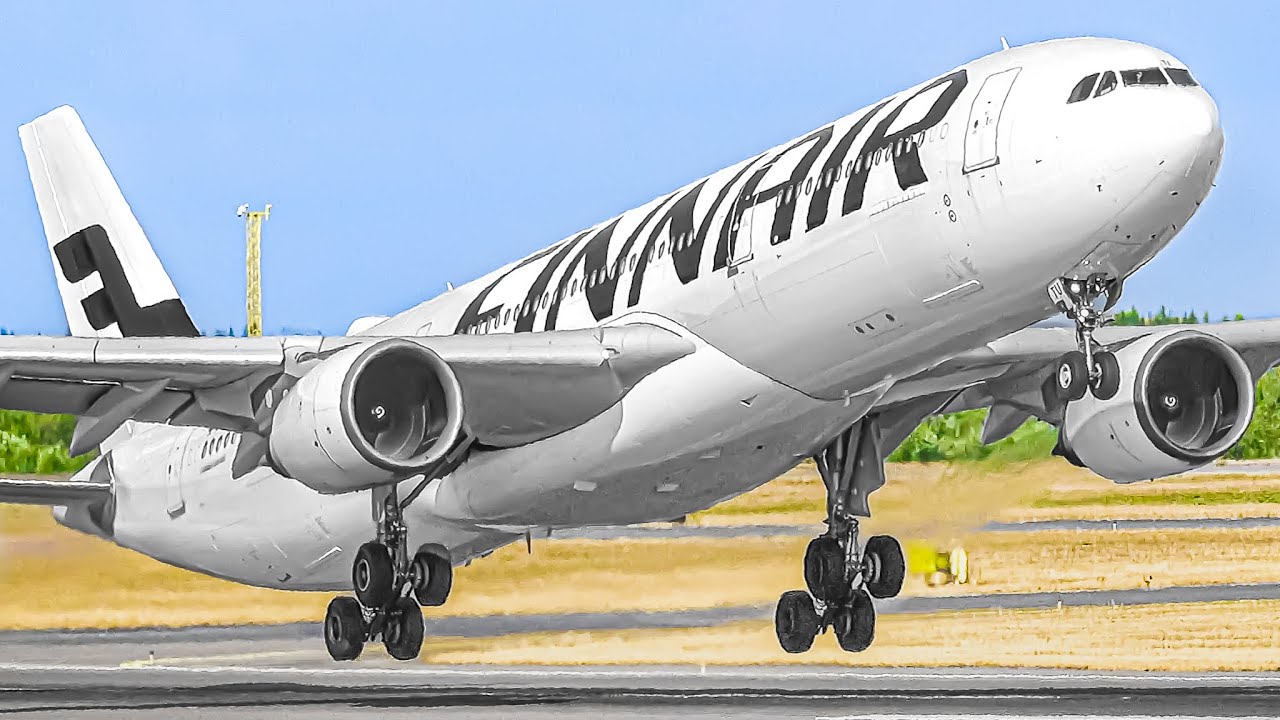 🇫🇮 300 PLANE TAKEOFFS & LANDINGS in 3 HRS Helsinki Vantaa Airport Plane Spotting FINLAND [HEL/EFHK]