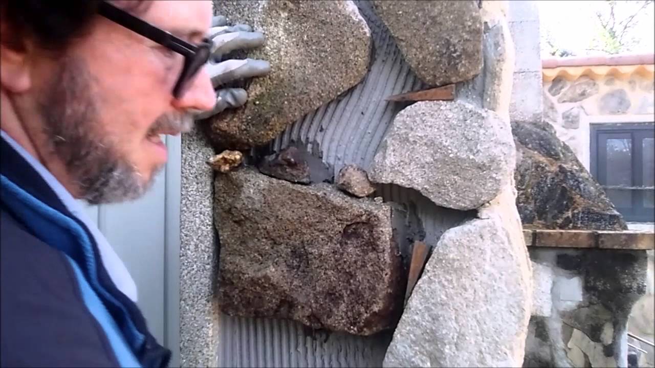 Tutorial Como revestir una pared con piedras