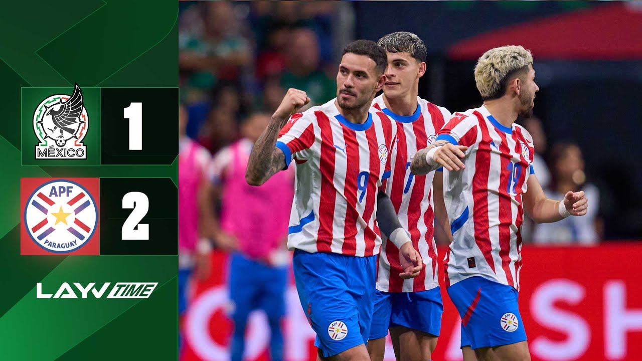 SUMMARY AND GOALS: Mexico 1 - 2 Paraguay | International Friendly | Layvtime