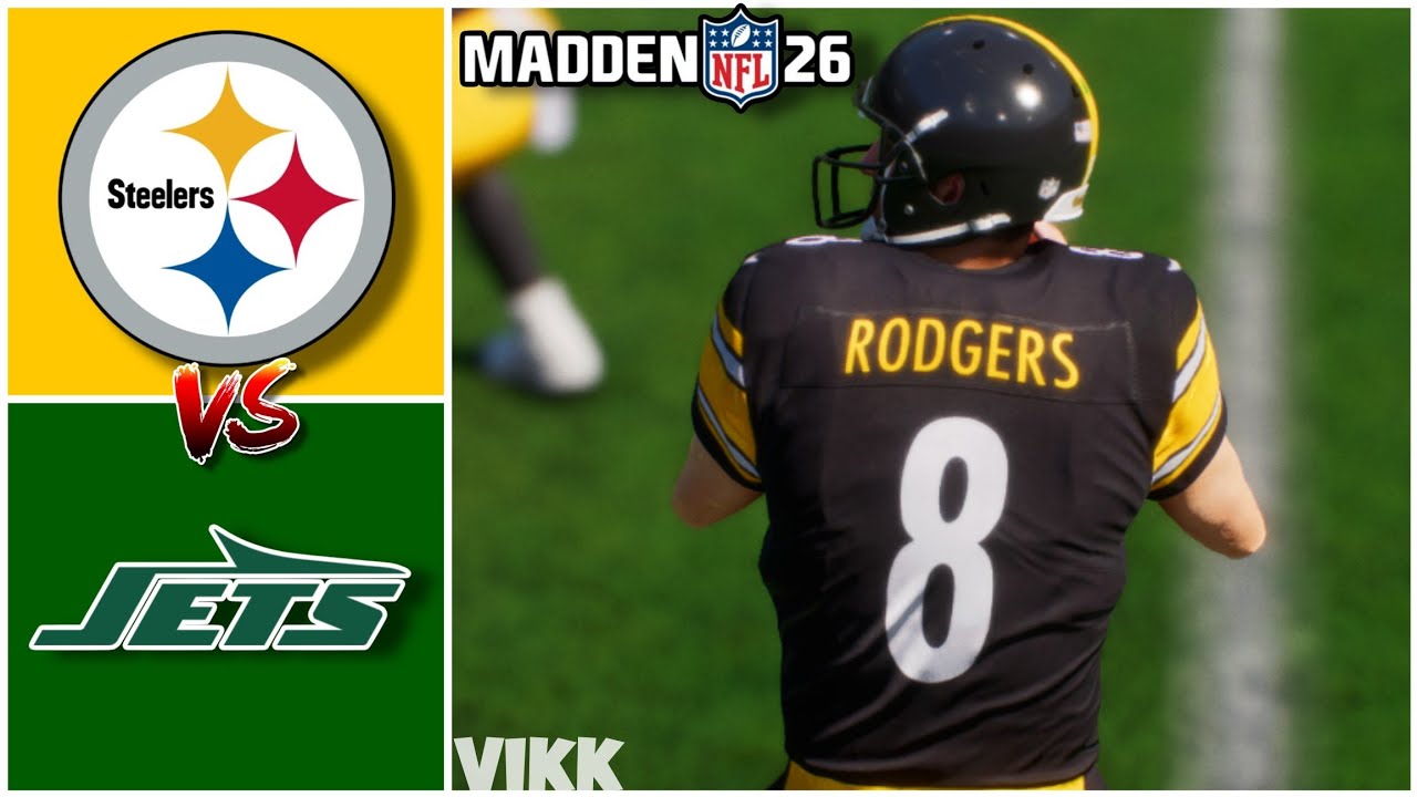 Steelers vs Jets Week 1 (Madden 26 Simulation)