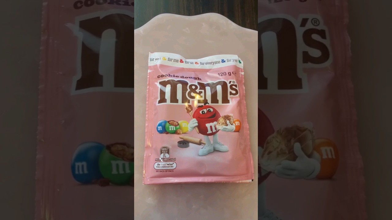 Are Cookie Dough M&M's Worth Trying? #tastetest #chocolate #shorts