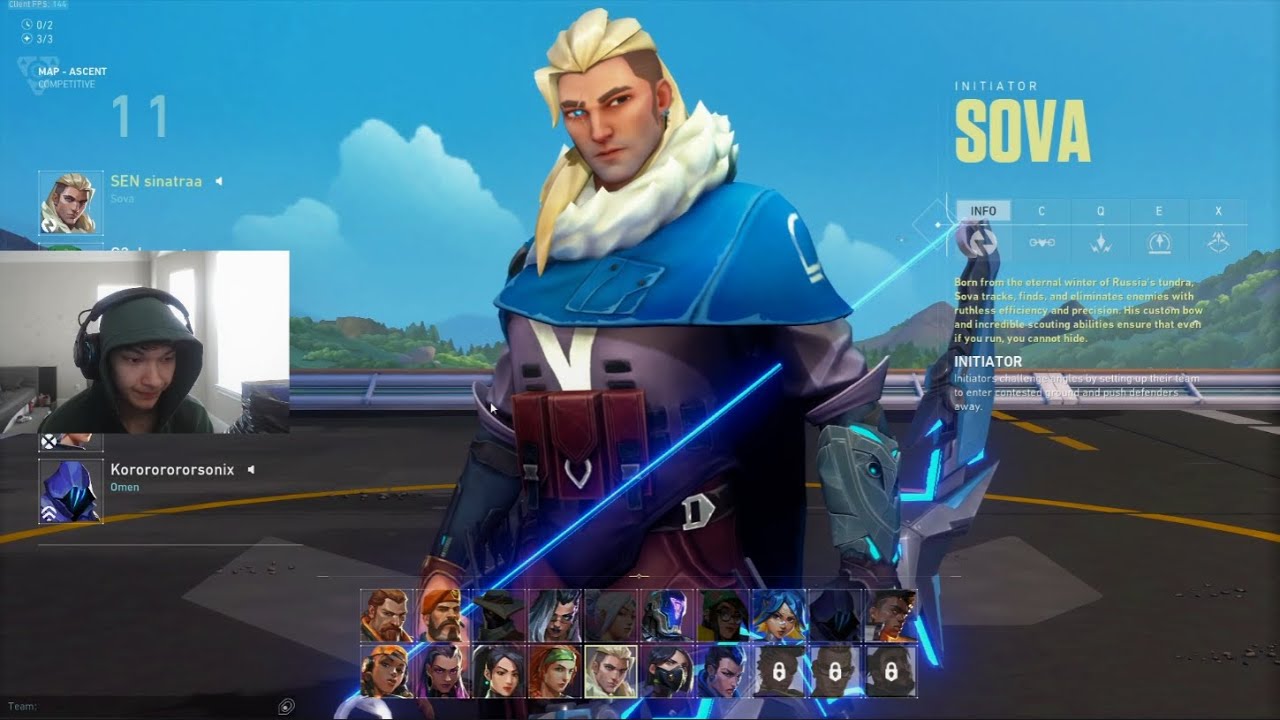 SEN SINATRAA SOVA RANKED GAMEPLAY | FULL MATCH VOD