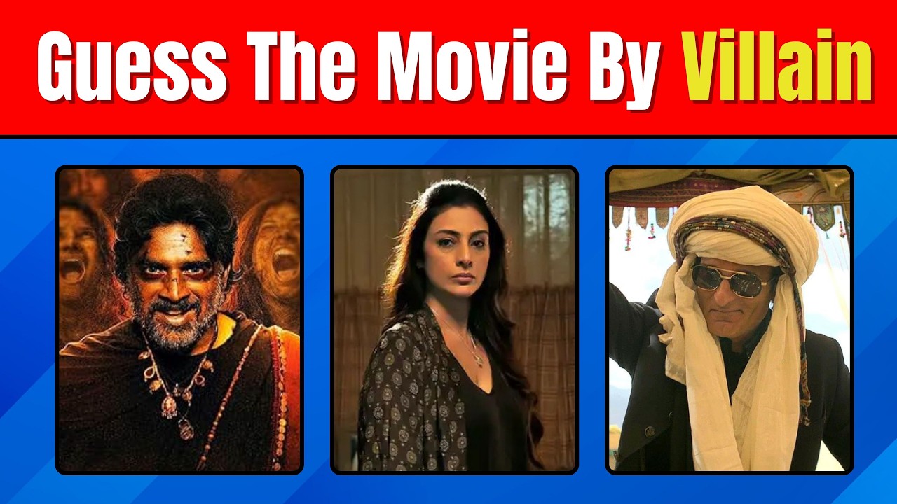 Guess The Bollywood Movie By Villain | Bollywood quiz | Bollywood Best Villains
