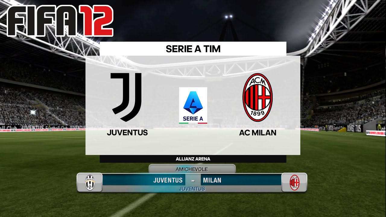 FIFA 12 (2012) - Juventus vs AC Milan - Gameplay PS3 HD [RPCS3]