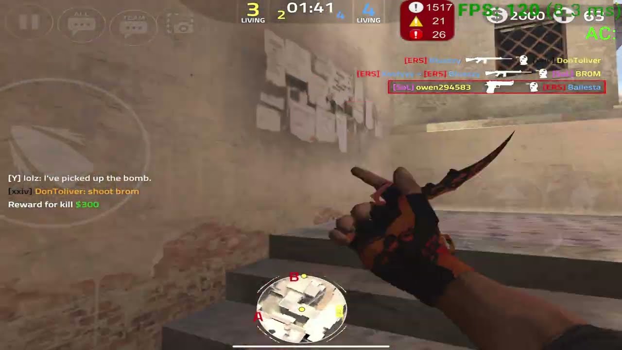 cooking in forward assault