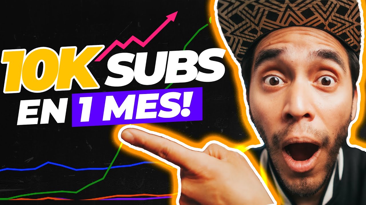 😱C&oacute;mo GANAR 10 MIL Suscriptores en YouTube (2024) ▶7 TRUCOS!!!
