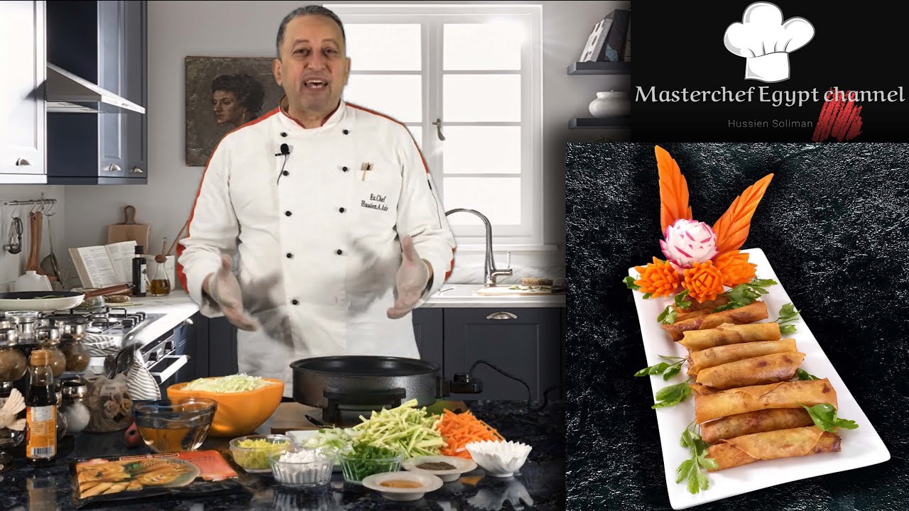 سبرينغ رول بالخضار - Spring Roll