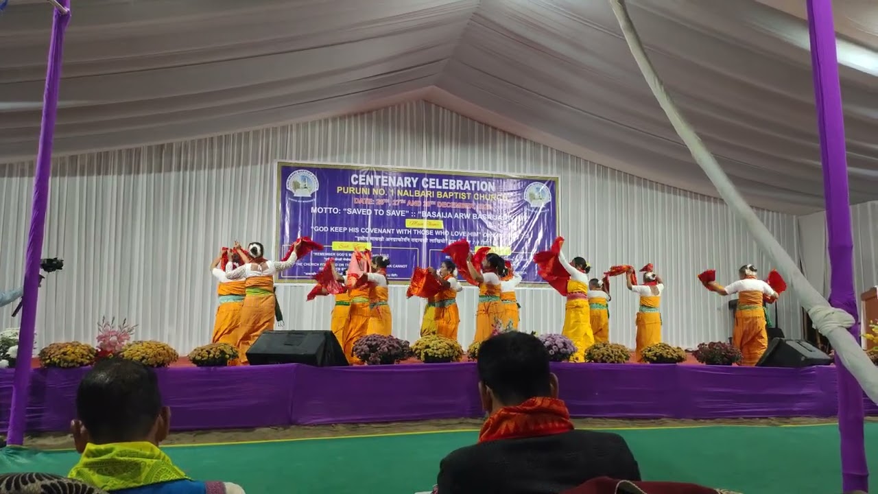 Purani no 1 nwlwbari ni 100yars jublee calibration ni bwrwi hanjani labra dance..