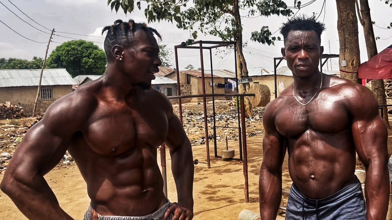 The Life of a Bodybuilder in Nigeria 🇳🇬 @Vegeta pain @Bam Baam