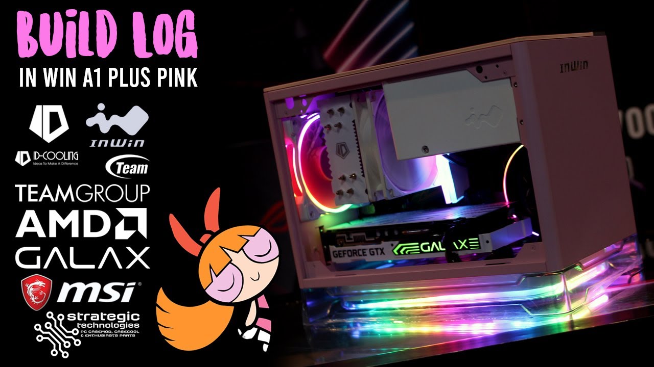 PINK MINI ITX - In Win A1 Plus