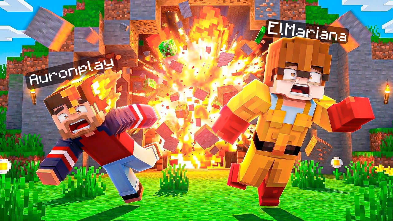 Este Creeper nos hizo REINICIAR el mundo 💀 | Minecraft Extremo #2