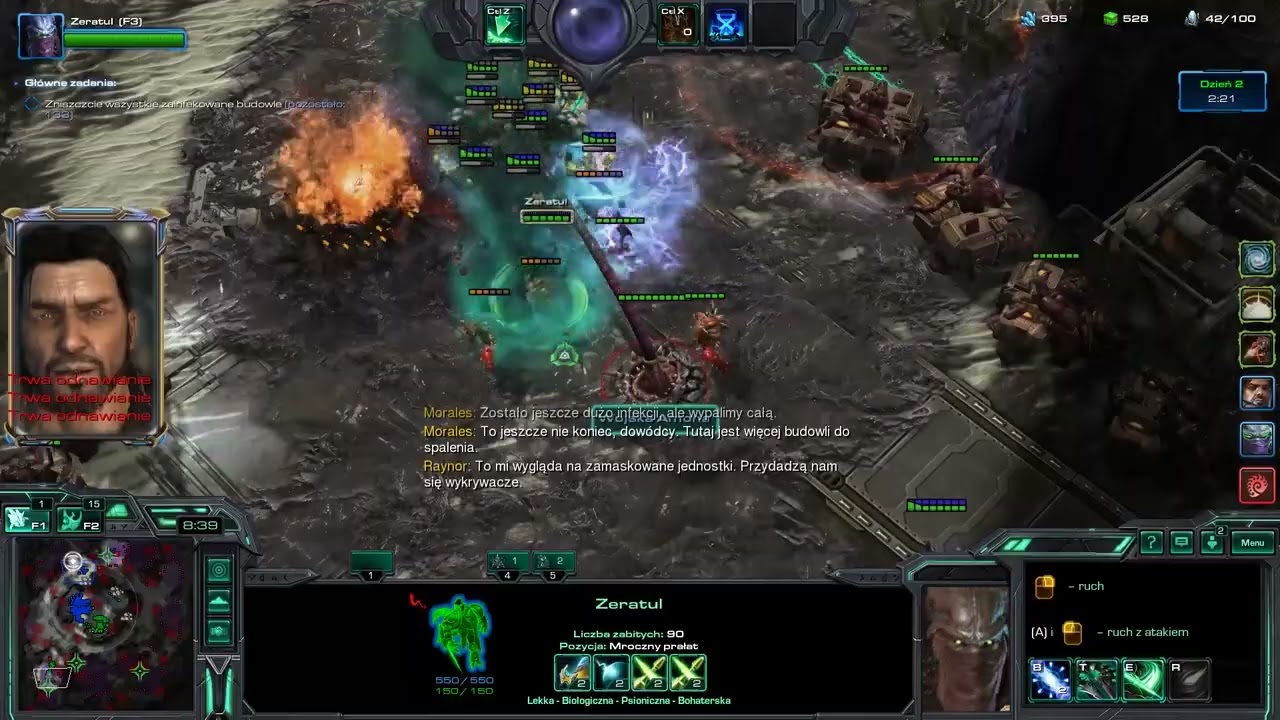 Starcraft 2 Dead of Night Coop Zeratul Raynor Brutal2 Noc zainfekowanych