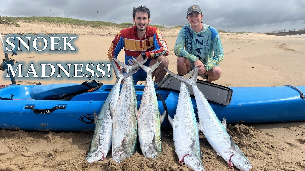 The Snoek Were EVERYWHERE! Kayak Fishing South Africa