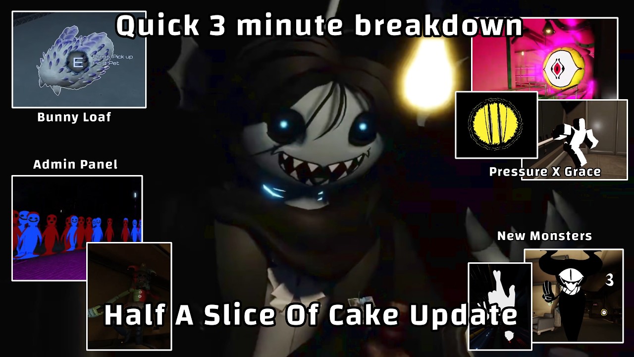Everything in the next Pressure Update Trailer (Half A Slice Of Cake)