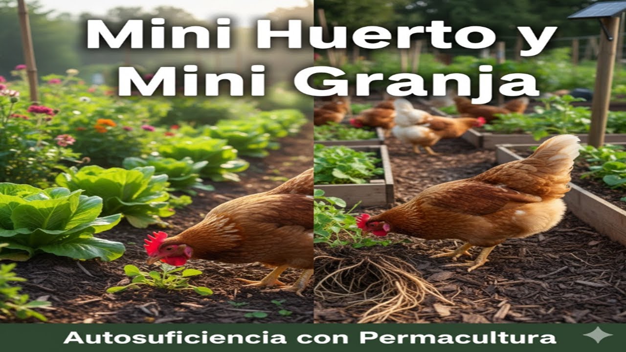 &ldquo;Mini Huerto y Mini Granja: C&oacute;mo Vivir Autosuficiente en Media Hect&aacute;rea con Permacultura&rdquo;