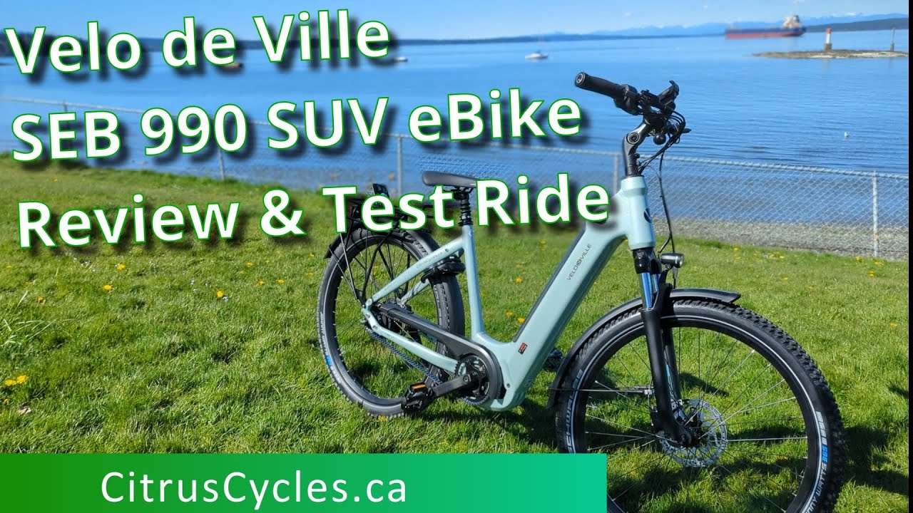 Velo de Ville SEB 990 & SEB 890 SUV eBikes Made in Germany - Review & Ride Test