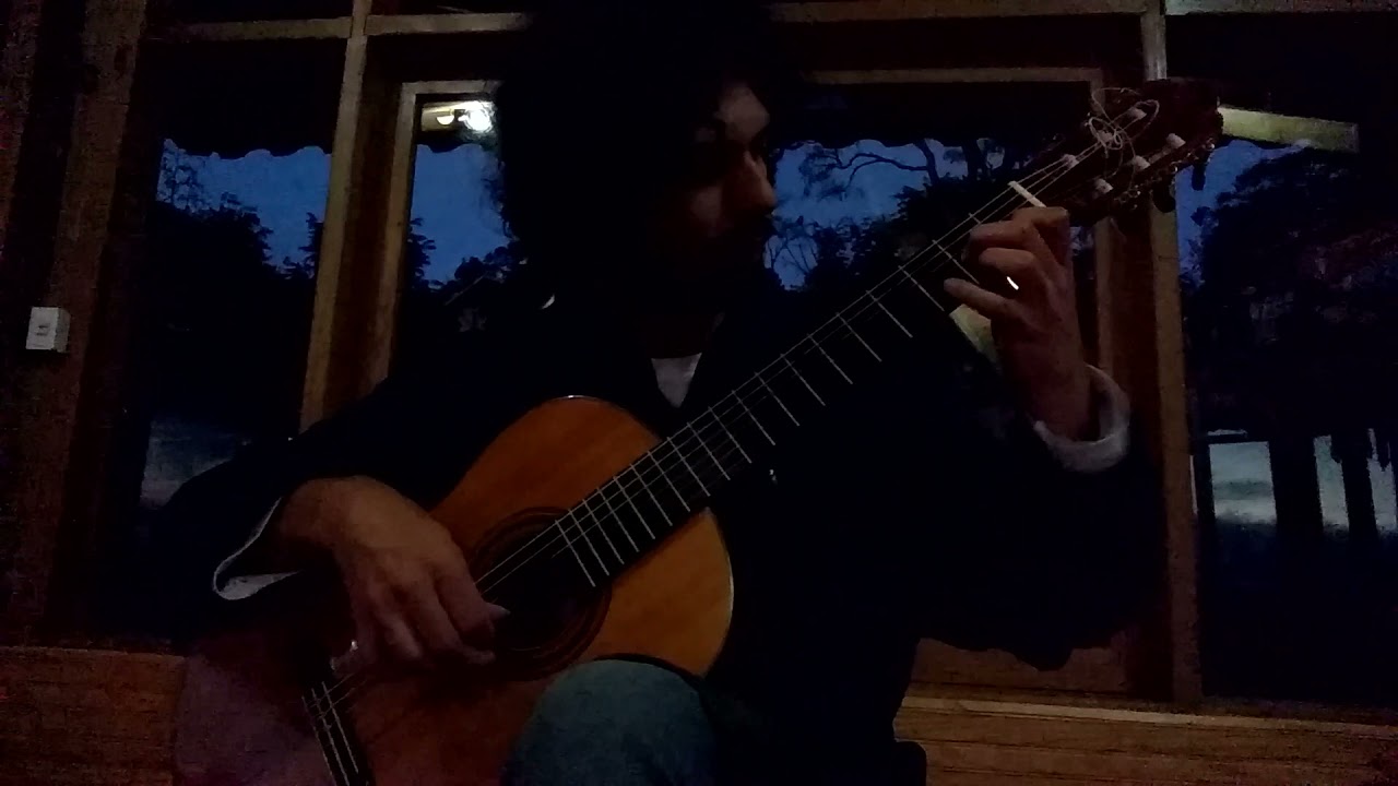 Vídeo para o I° Concurso internacional violão e violão (Sor op.29 n°17) Pedro Oers.
