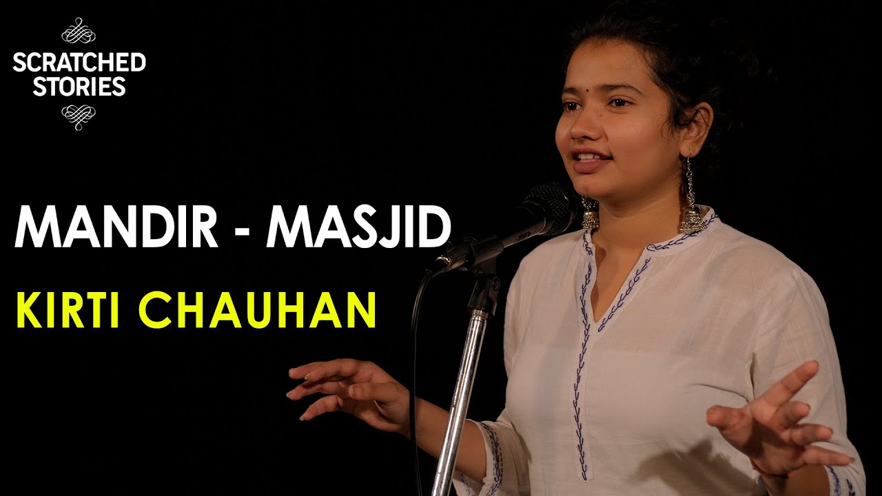 MANDIR - MASJID - Hindi Poetry on Religion by Kirti Chauhan - Scratched Stories