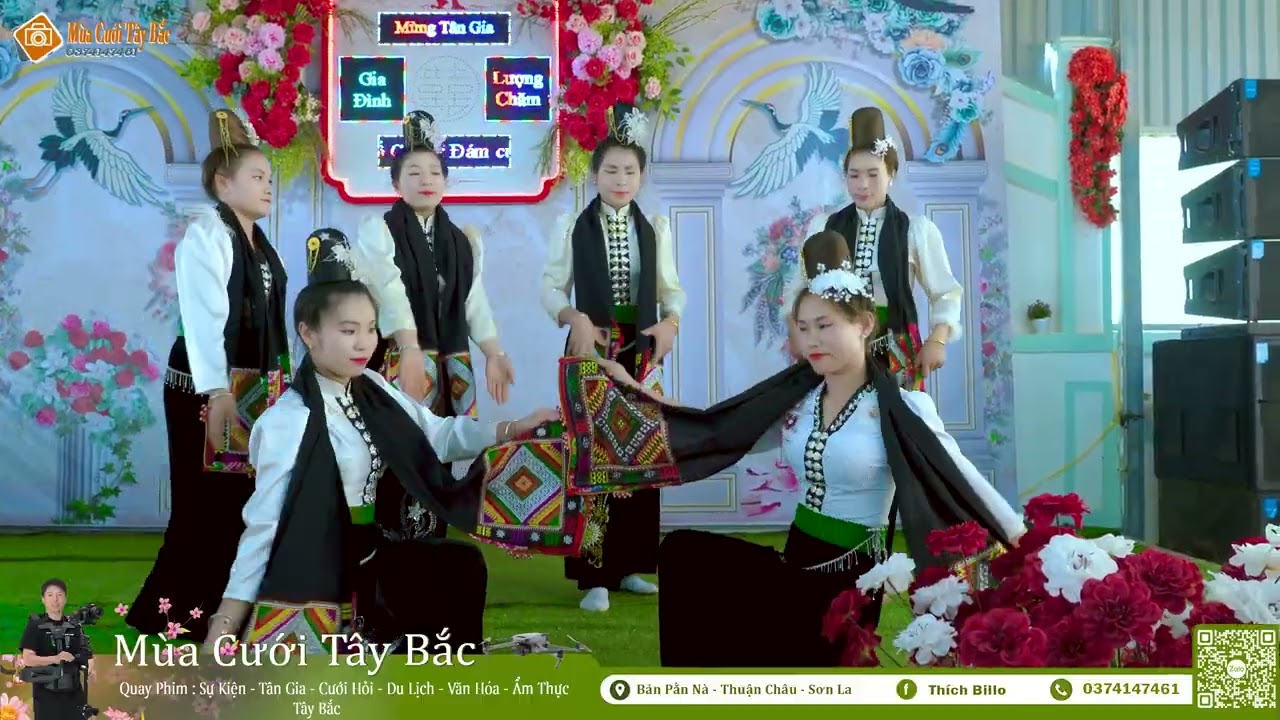 BÀI  MÚA ÍNH LẢ ƠI - ĐỘI MÚA GIA ĐÌNH MÚA MỪNG LƯỢNG CHĂM BẢN LỌNG LẦU NẬM LẦU SƠN LA