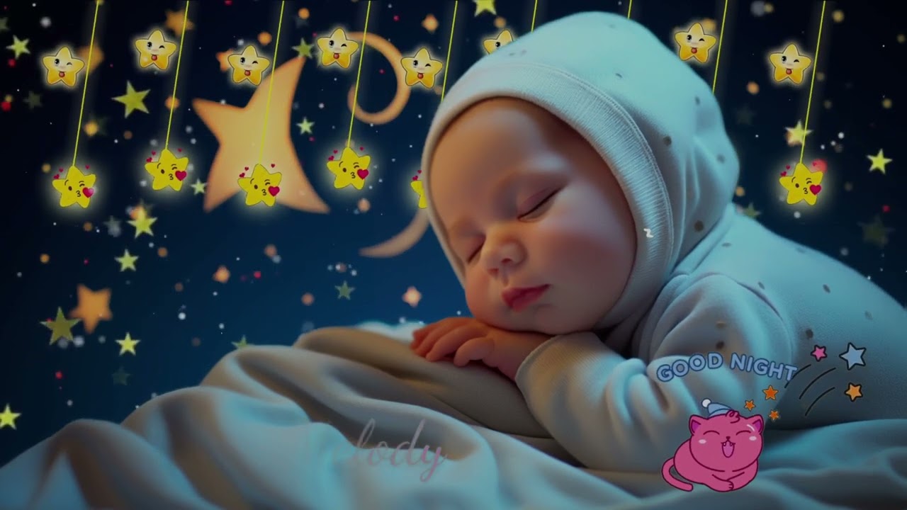 Mozart Brahms Lullaby 💤 Bedtime Routine for Babies 💤Sleep in 3 Minutes 🎵 Baby Sleep Fast