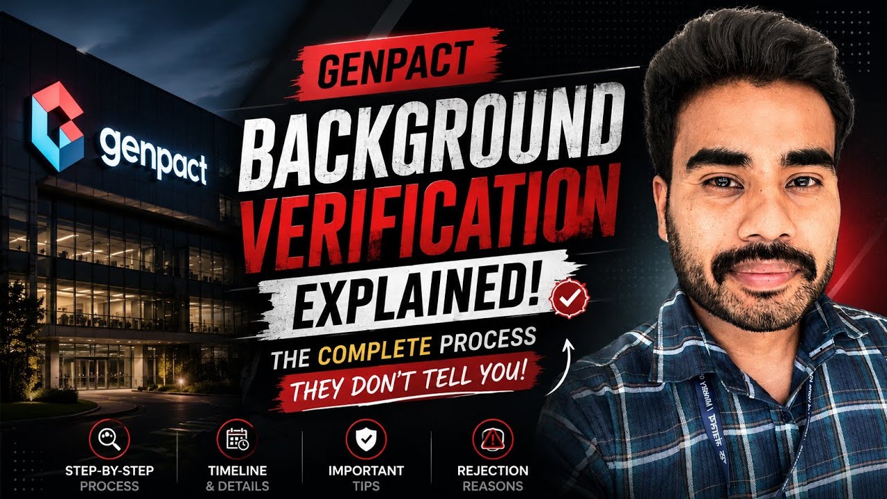 Genpact Background Verification Pending for Weeks? Watch This First!