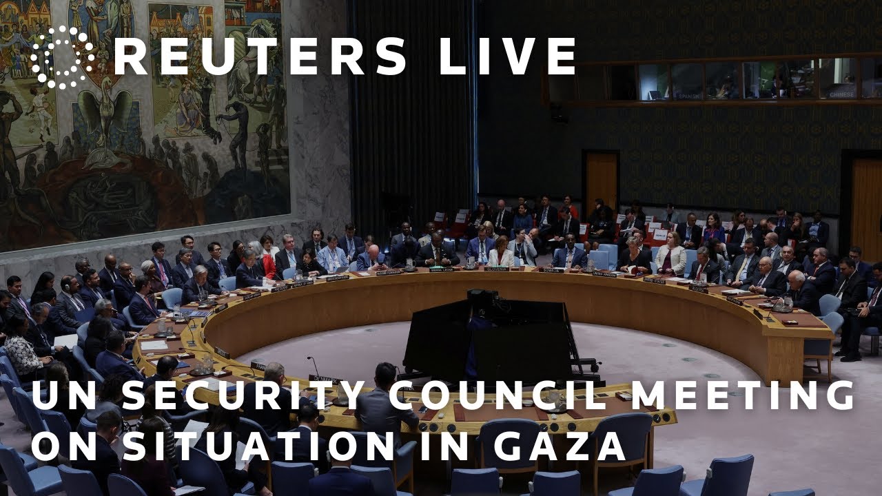 LIVE: UN Security Council holds meeting on the situation in Gaza