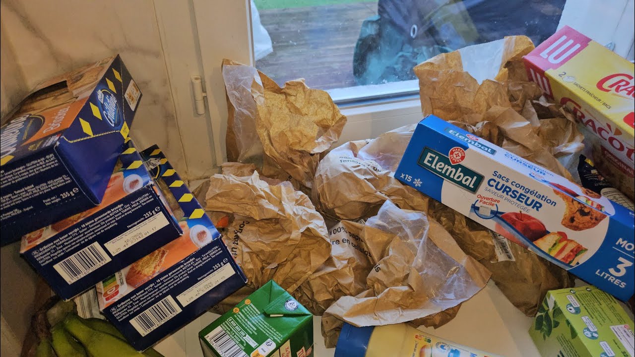120 EURO DE COURSES TROP CHÈRE LA VIE