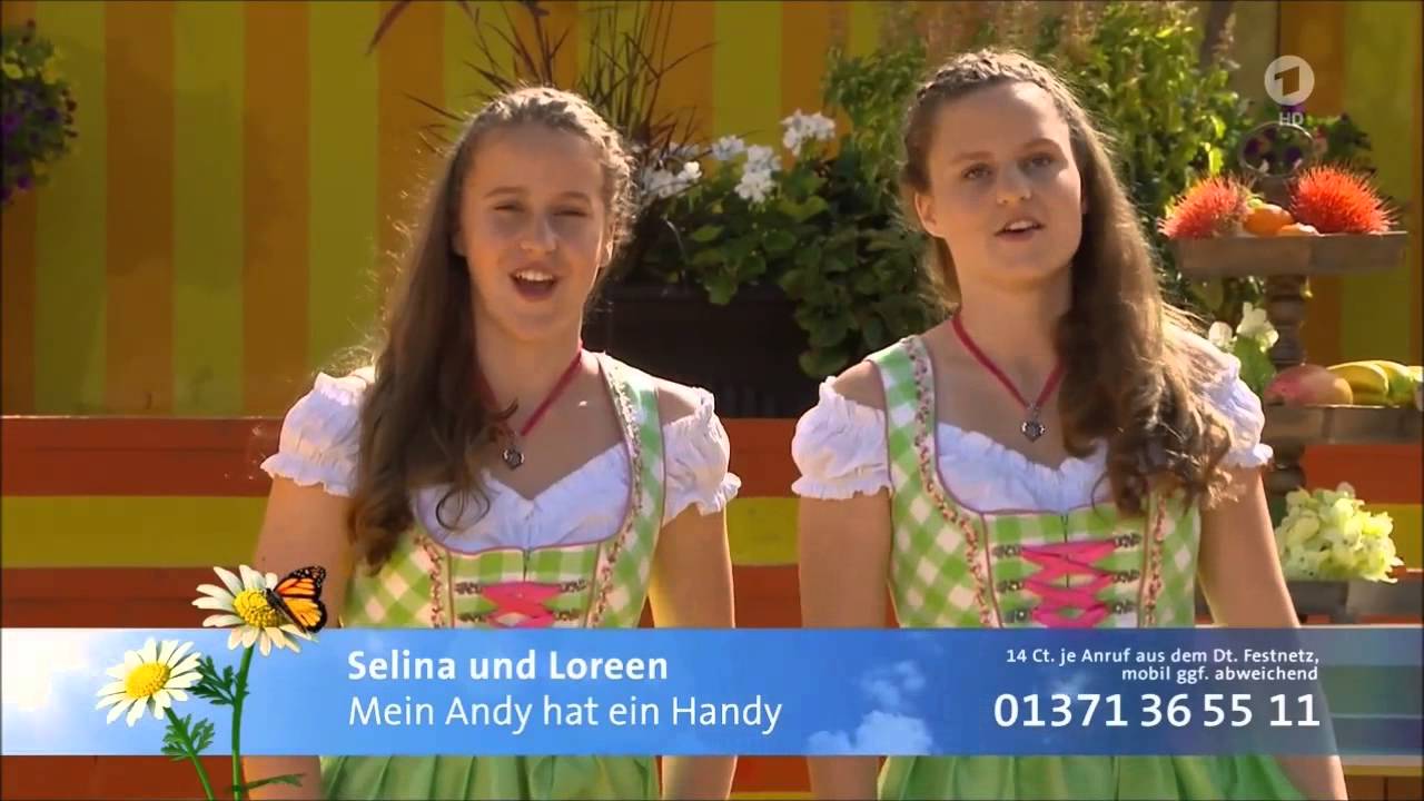 [HD] - Selina und Loreen - Mein Andy hat ein Handy - 26.07.2015 - Immer wieder Sonntags