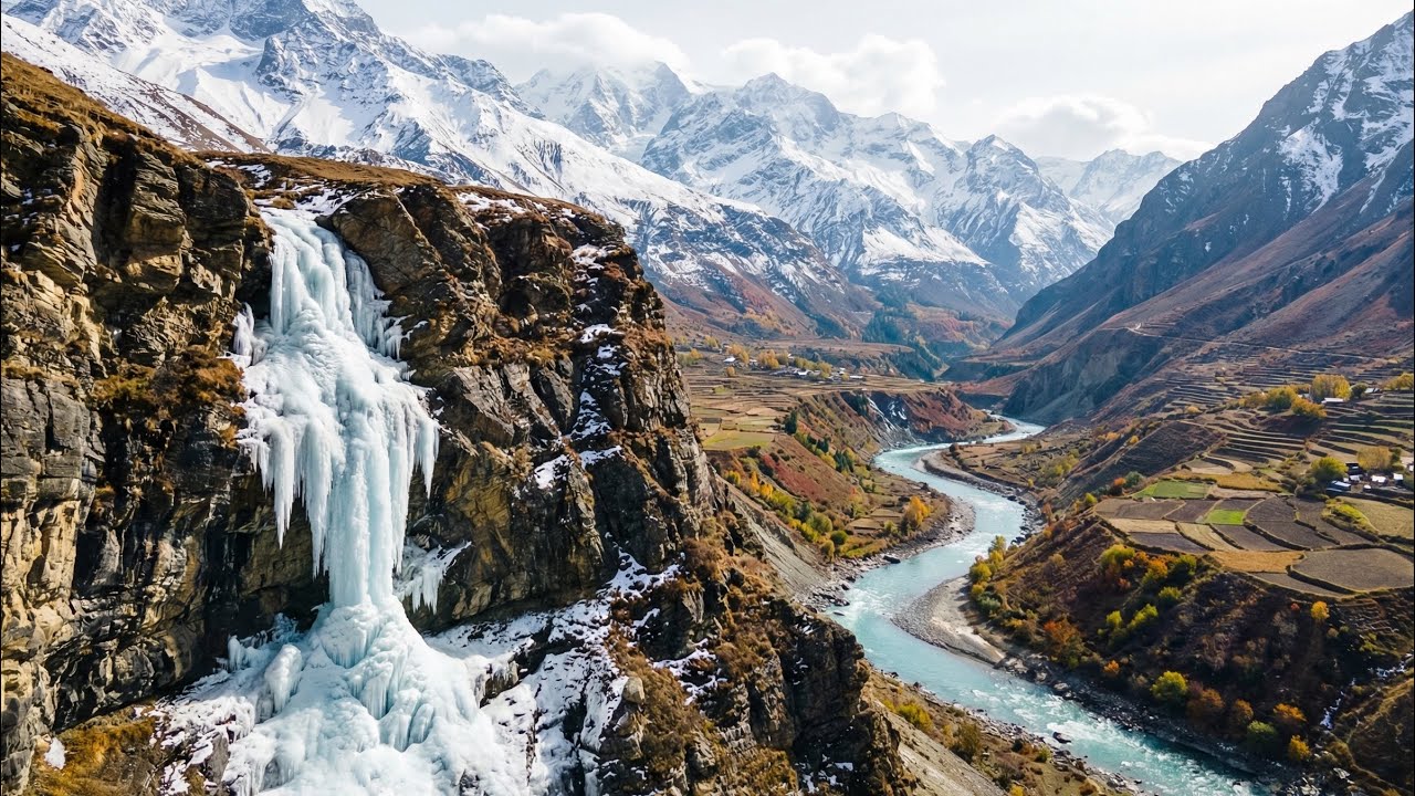 2 Hours From Manali | Sissu Lahaul Valley | Beautiful village life |  Culture