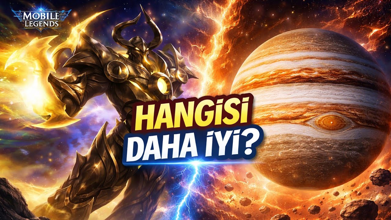 URANÜS MÜ JÜPİTER Mİ- MOBİLE LEGENDS OYNADIM