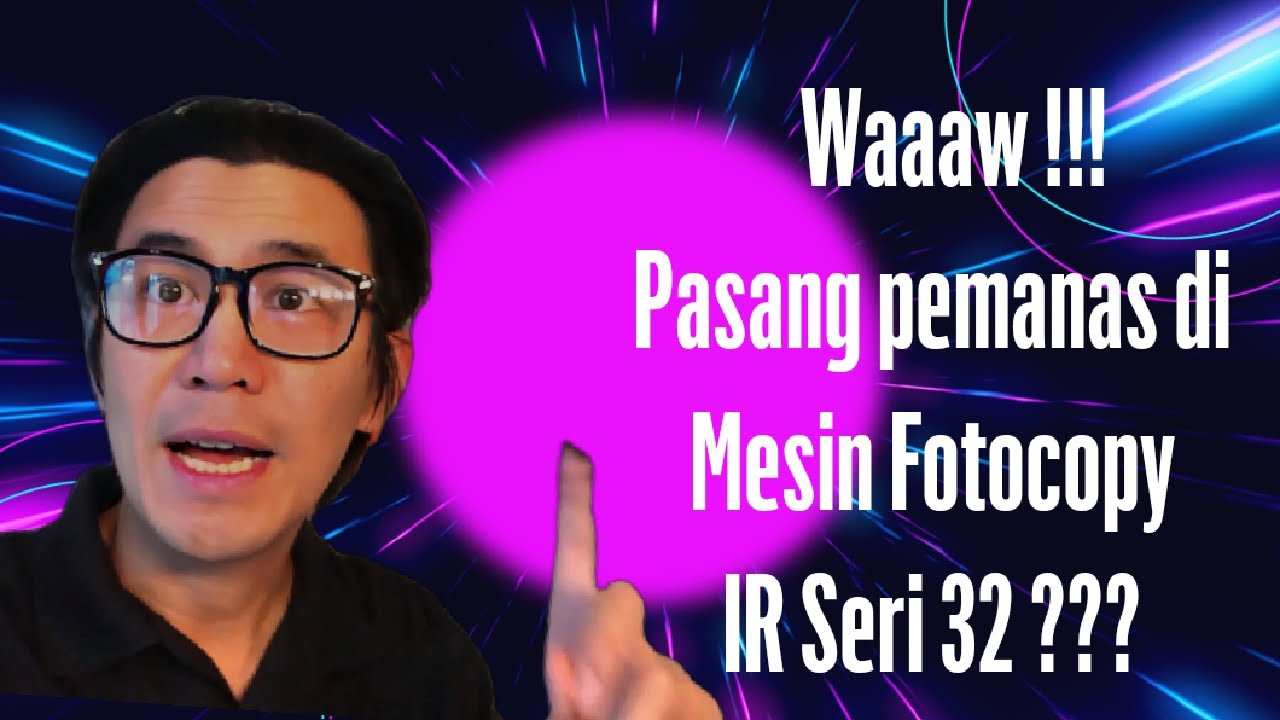Tutorial Cara Membuka Fixing Unit (Pemanas) di fotocopy Canon IR3235 / IR3225 (SEWA COPIER JAKARTA)