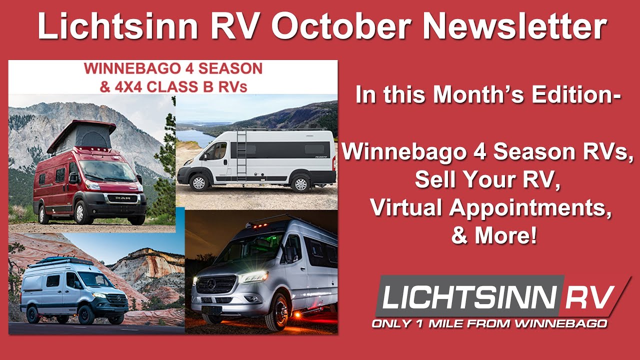 LichtsinnRV.com - Winnebago 4 Season RVs, Sell Your RV, Virtual Appointments & More