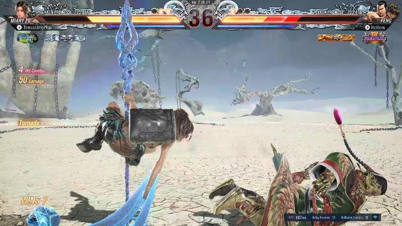 TEKKEN8 miary trying to learn combos