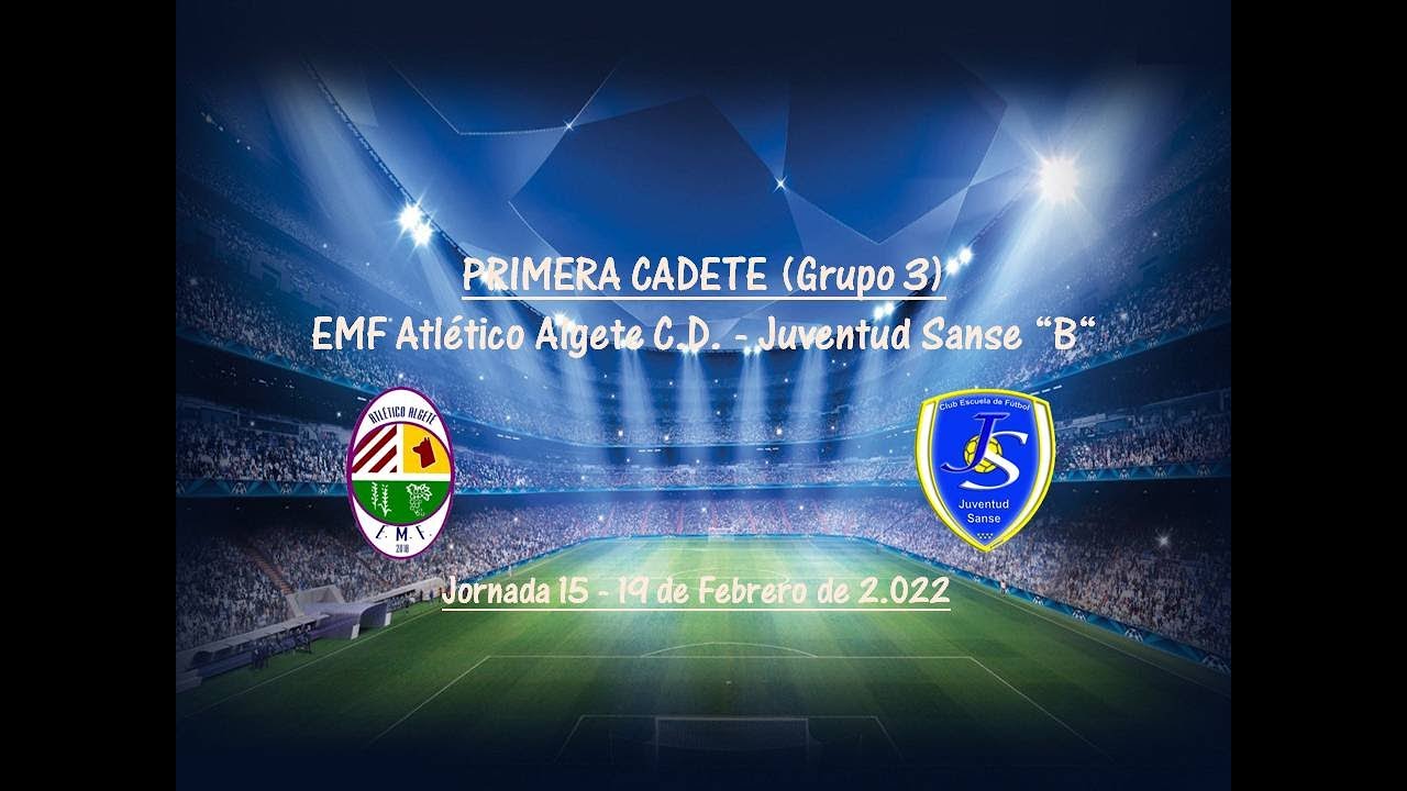 Video Partido Futbol 11 Jornada 15 EMF Algete vs Cadete B 19022022