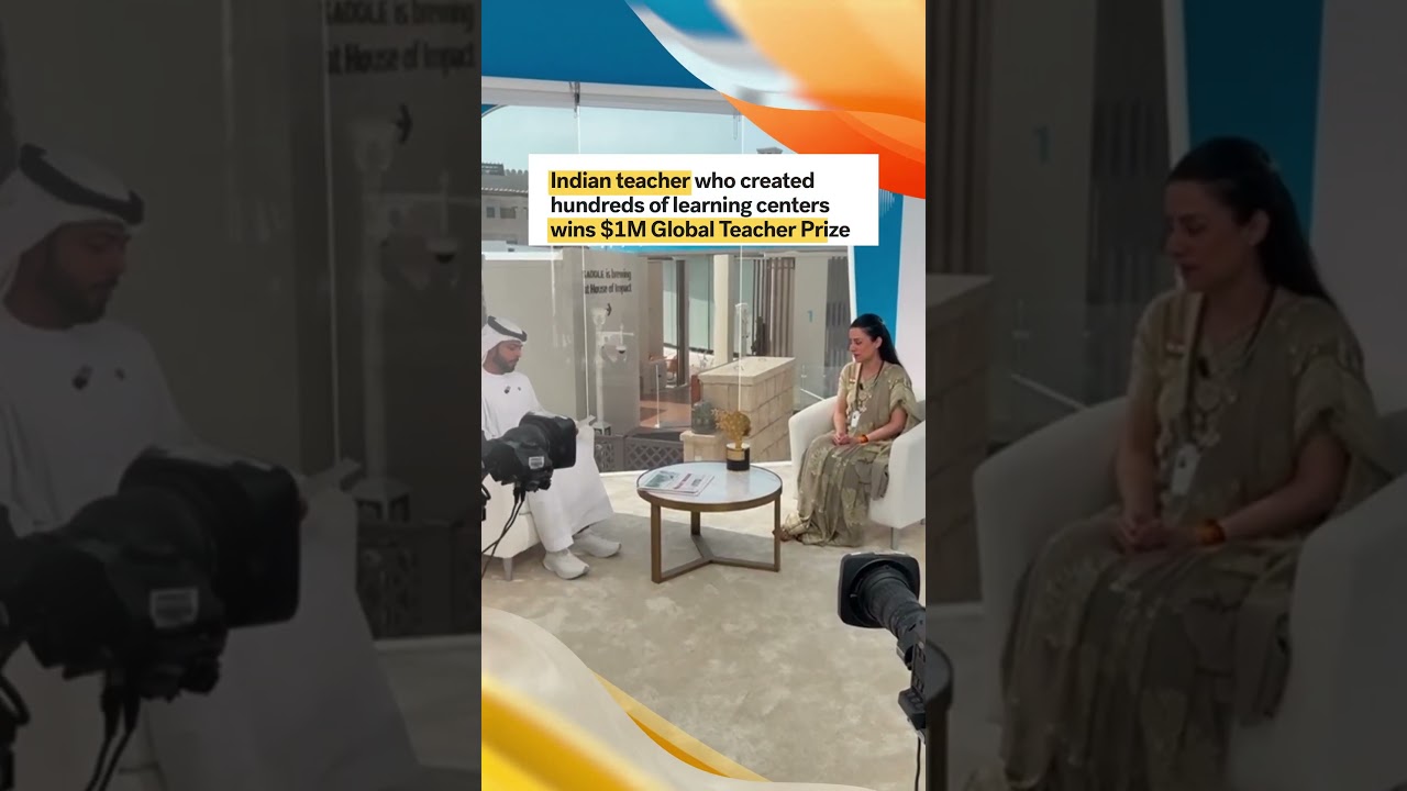 2026 GEMS Education Global Teacher Prize winner Rouble Nagi makes the news