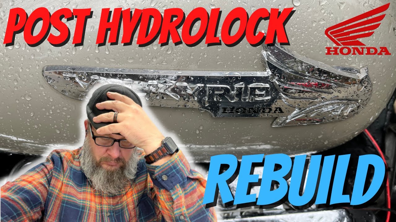 1999 Honda Valkyrie Interstate Hydrolock Aftermath Part 1