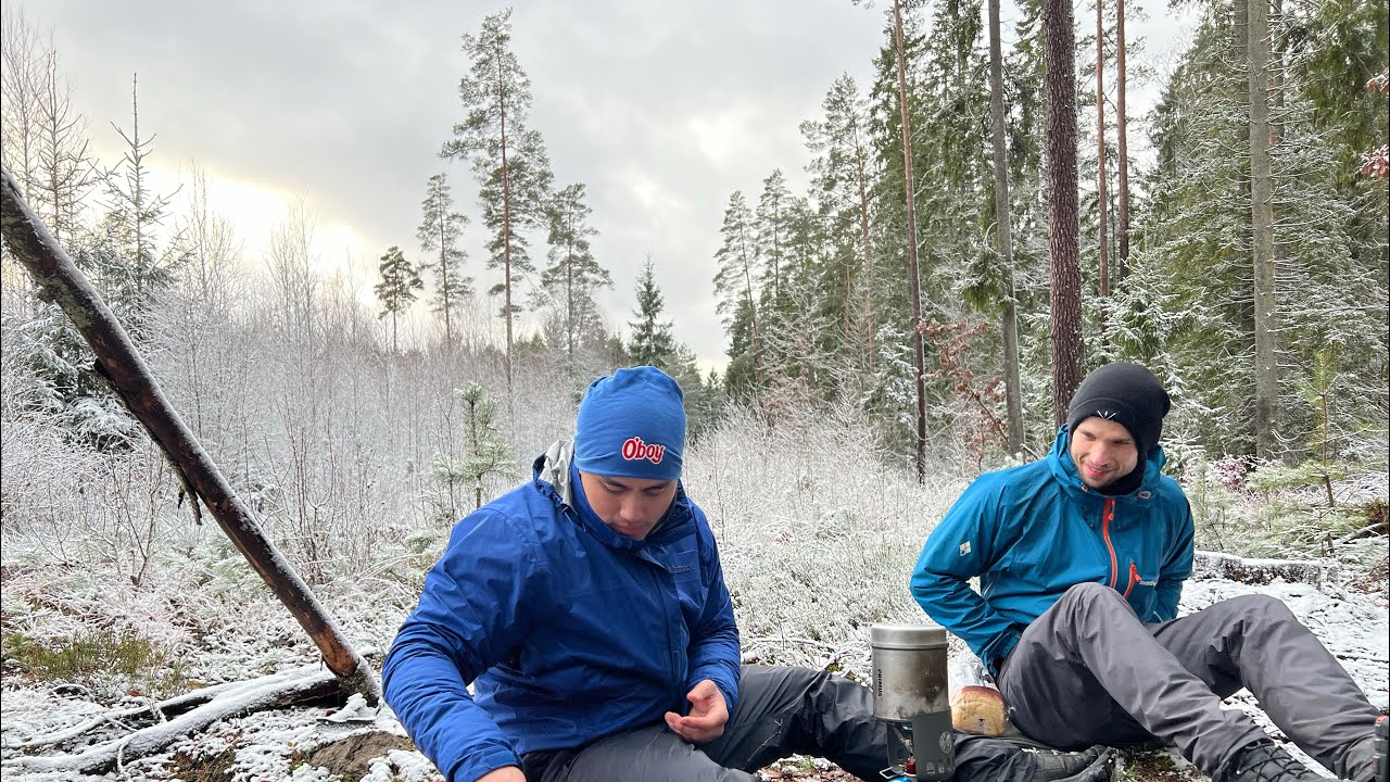 Winter hiking in Sweden (Olofström - Glimåkra)