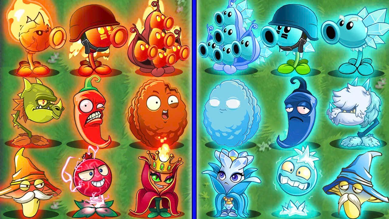 Plants Same Shape Same Skill - PVz 2 Discovery