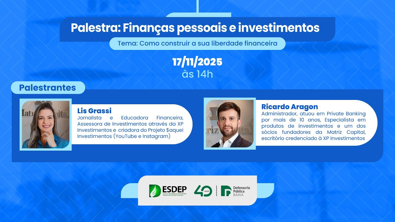 Palestra de Educação Financeira