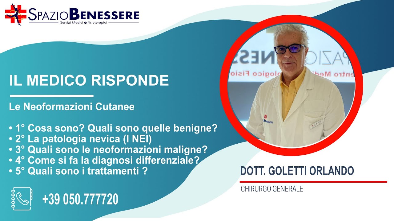 Le neoformazioni cutanee