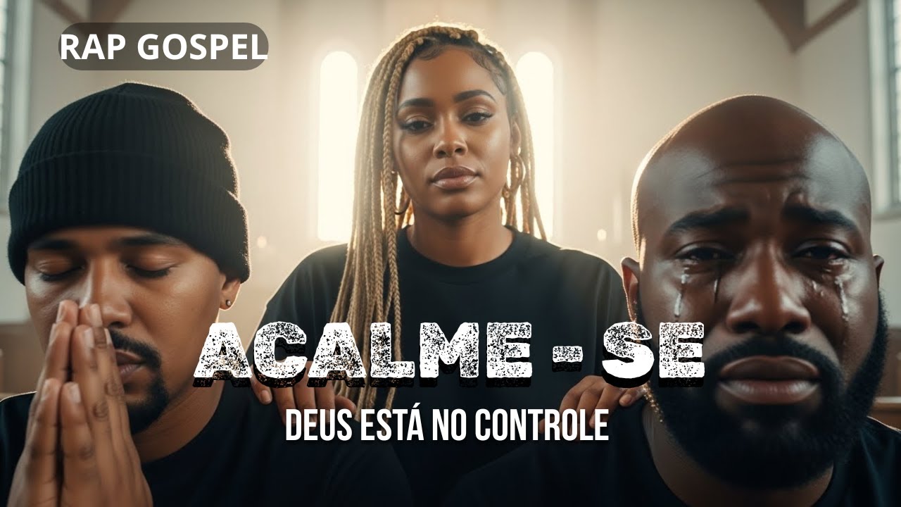 SILÊNCIO NO MEIO DO CAOS (RAP GOSPEL) | Acalme-se • Deus no Controle • Fé
