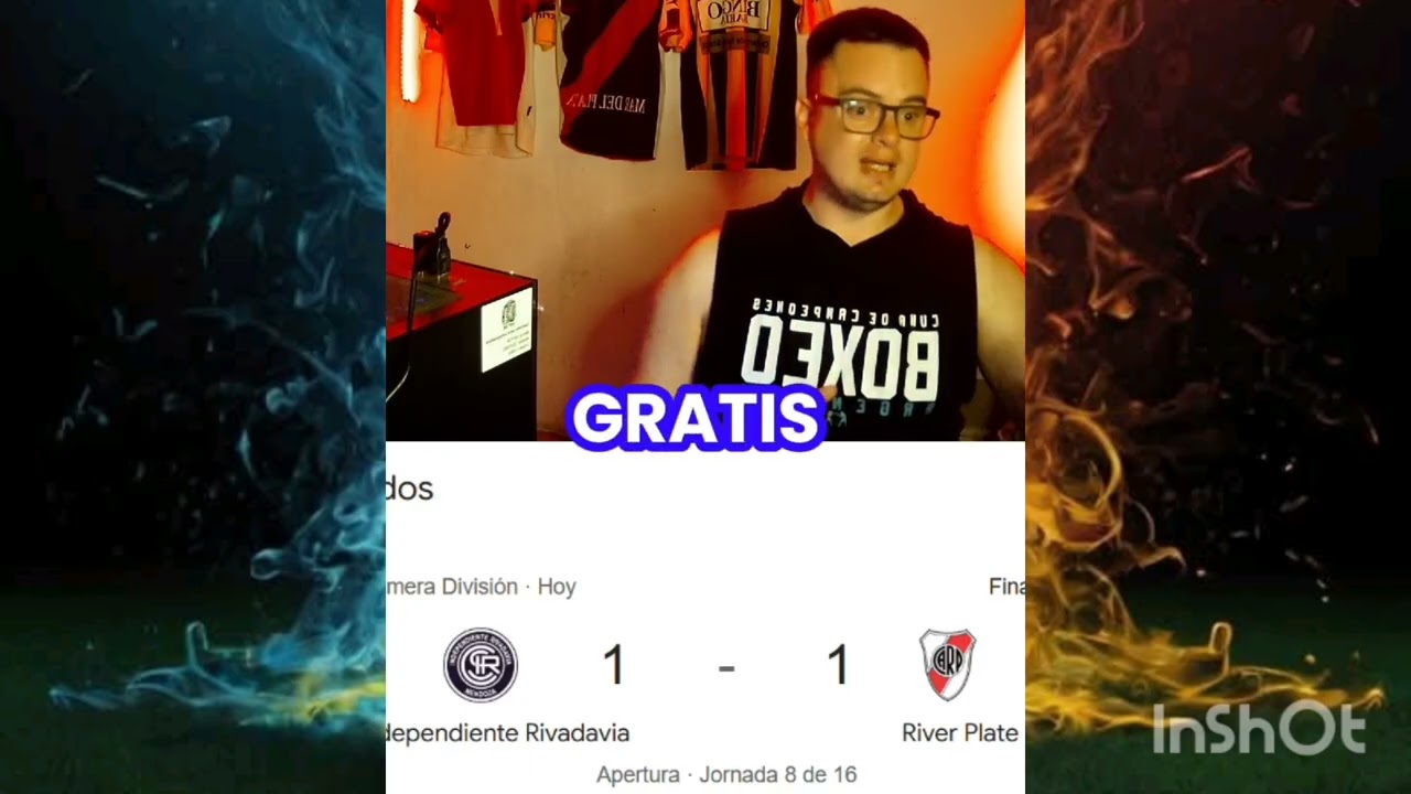Reacción en caliente : independiente Rivadavia vs River Plate  