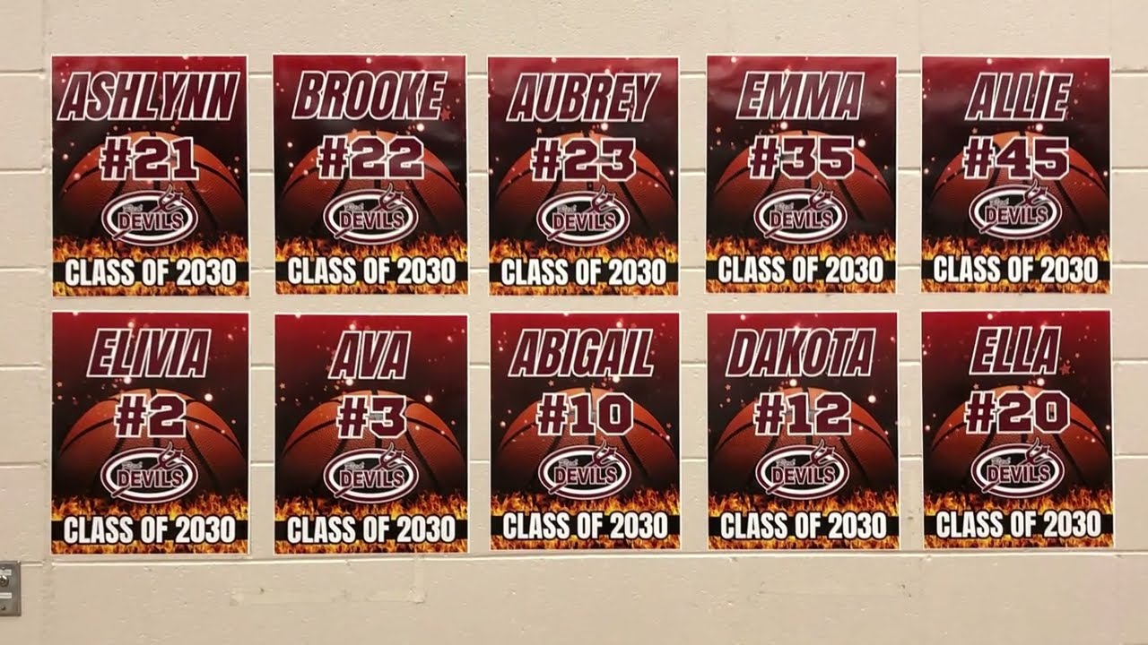 Lowell 8th Class of 2030 2/23/26 8th grade night vs Rensselaer.  