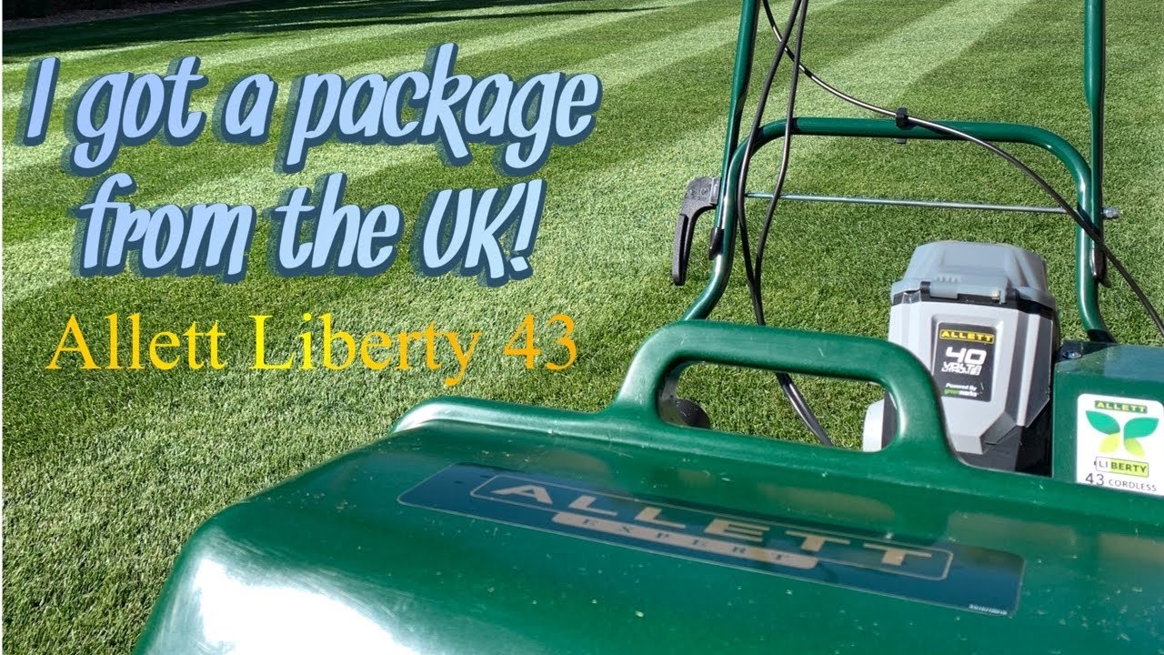Unboxing the Allett Liberty 43      #unboxing #allett #liberty43 #cylindermower #reelmower