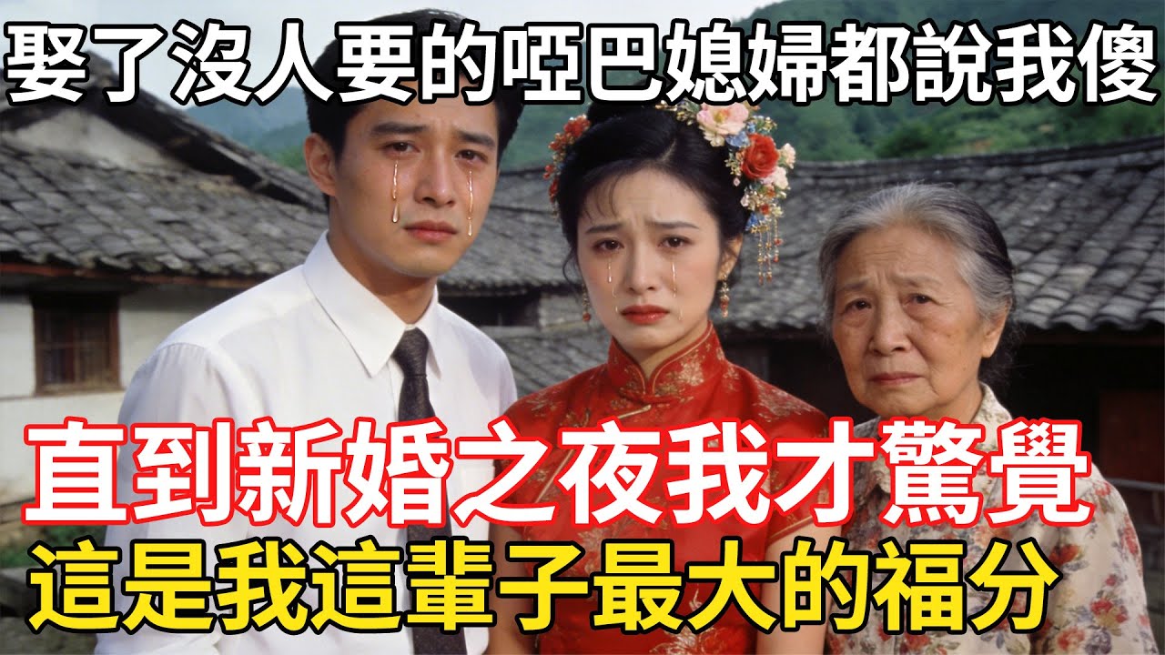 大家都笑我瘸子配啞巴，直到新婚夜看見新娘身上的秘密，我才明白：這是我這輩子高攀了她#1970年代#瑞芳礦區#感人故事#新婚夜真相#命運的救贖#台灣文學