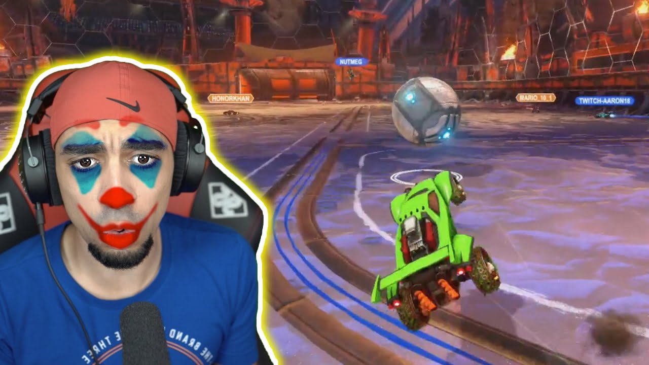 خويي خرب كل شي في روكيت ليق Rocket League !!