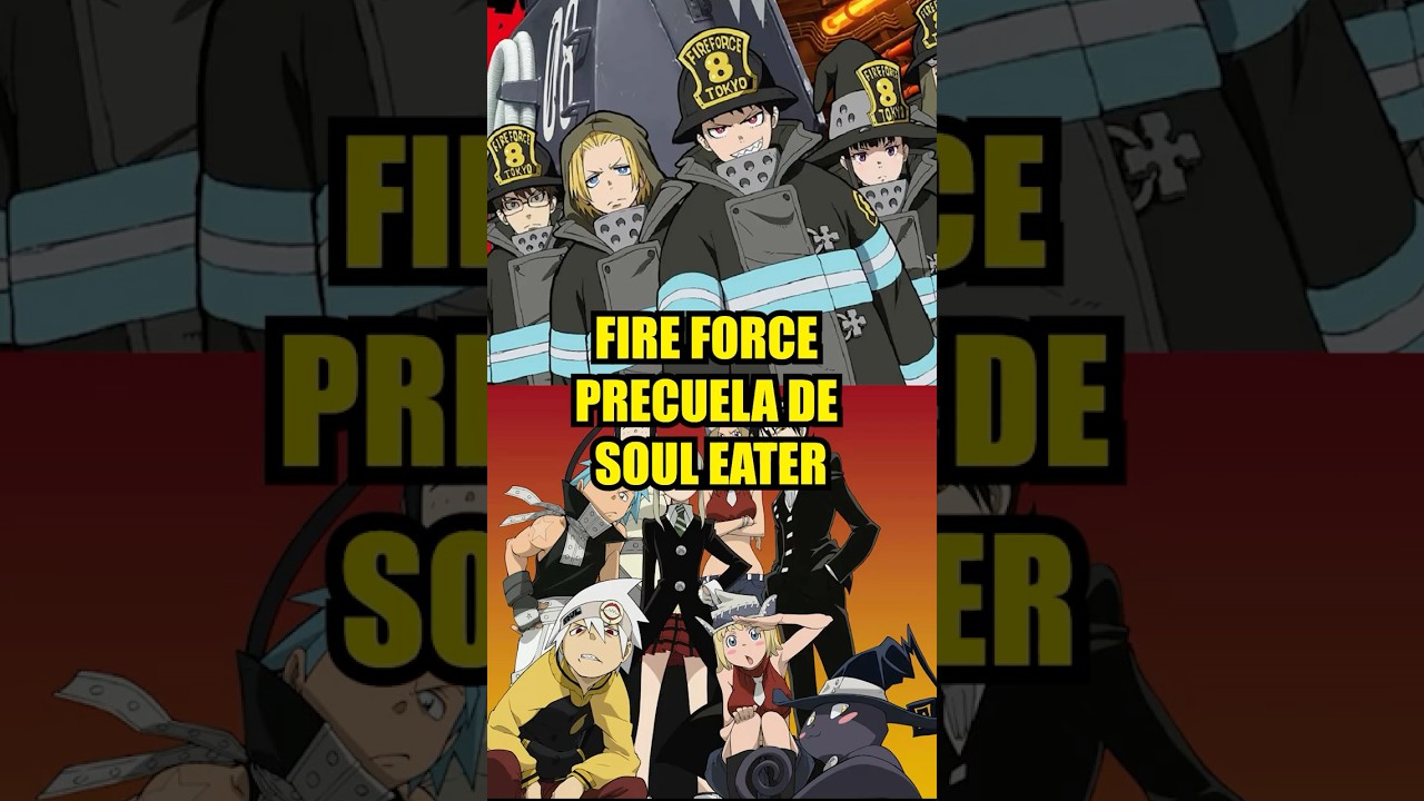 La increíble conexión entre Fire Force y Soul Eater  