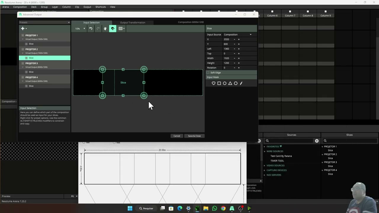 RESOLUME COM SOFTWARE DE CALCULO DE BLEND                                    ***** BLENDCALC******