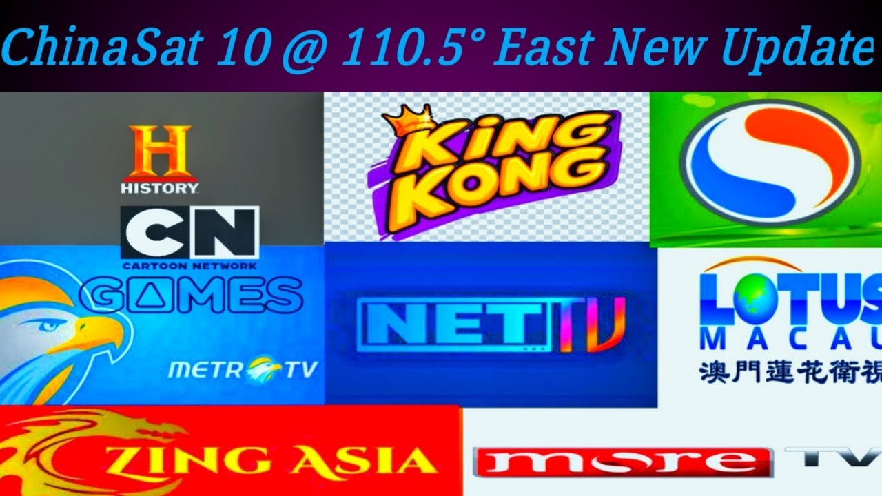 ChinaSat 10 @ 110 5&deg;E new Channel list