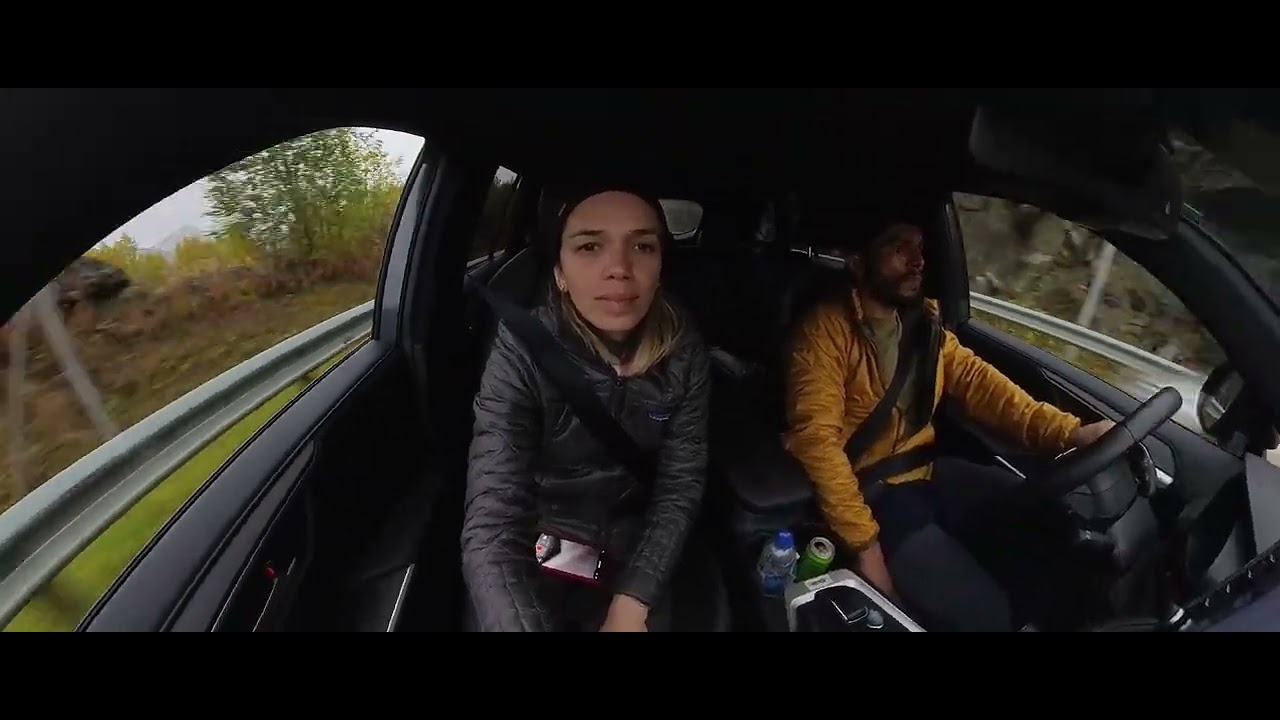 Driving Above the Arctic Circle | Tromsø to Rovijoen Putous Waterfall